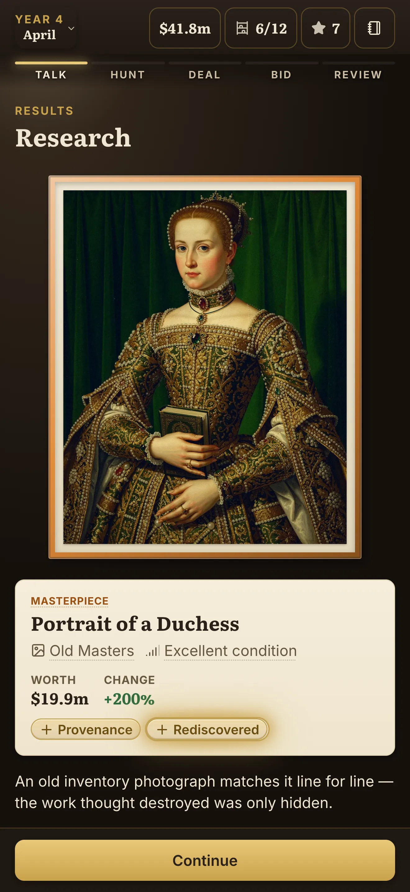 Research reveals a portrait as a rediscovered masterpiece